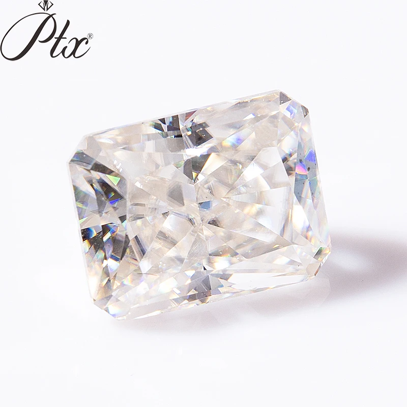 

3X5-9x11mm Radiant Cut Moissanite With Certificate GRA D Color VVS1 Excellent Cut For Moissanite Diamond Ring For Men In Bulk