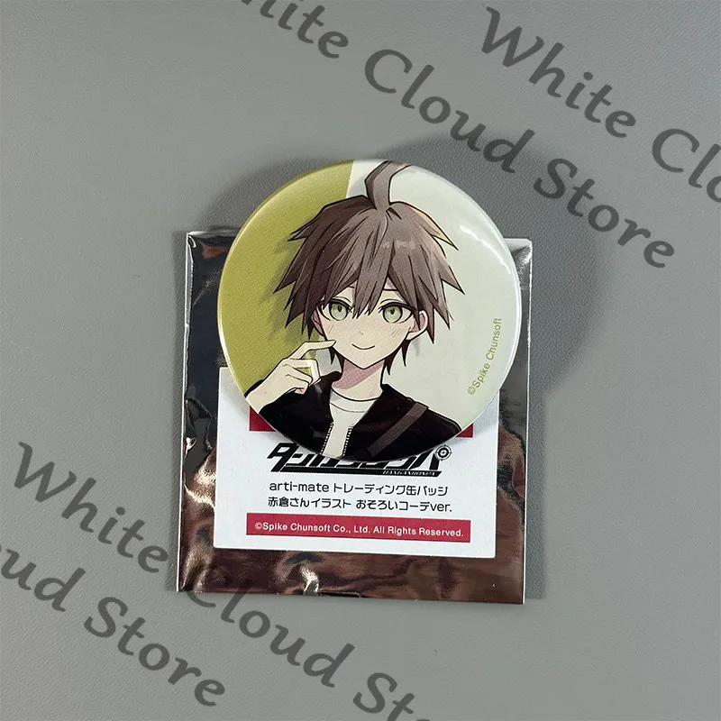 Официальный значок-эмблема из жести по аниме Danganronpa: Чиаки Нанами, Нагито Комаэда, Каэде Акамацу, Кокичи Оума. Подарок. (art.: 3920dcb73a183) - 3920dcb73a183