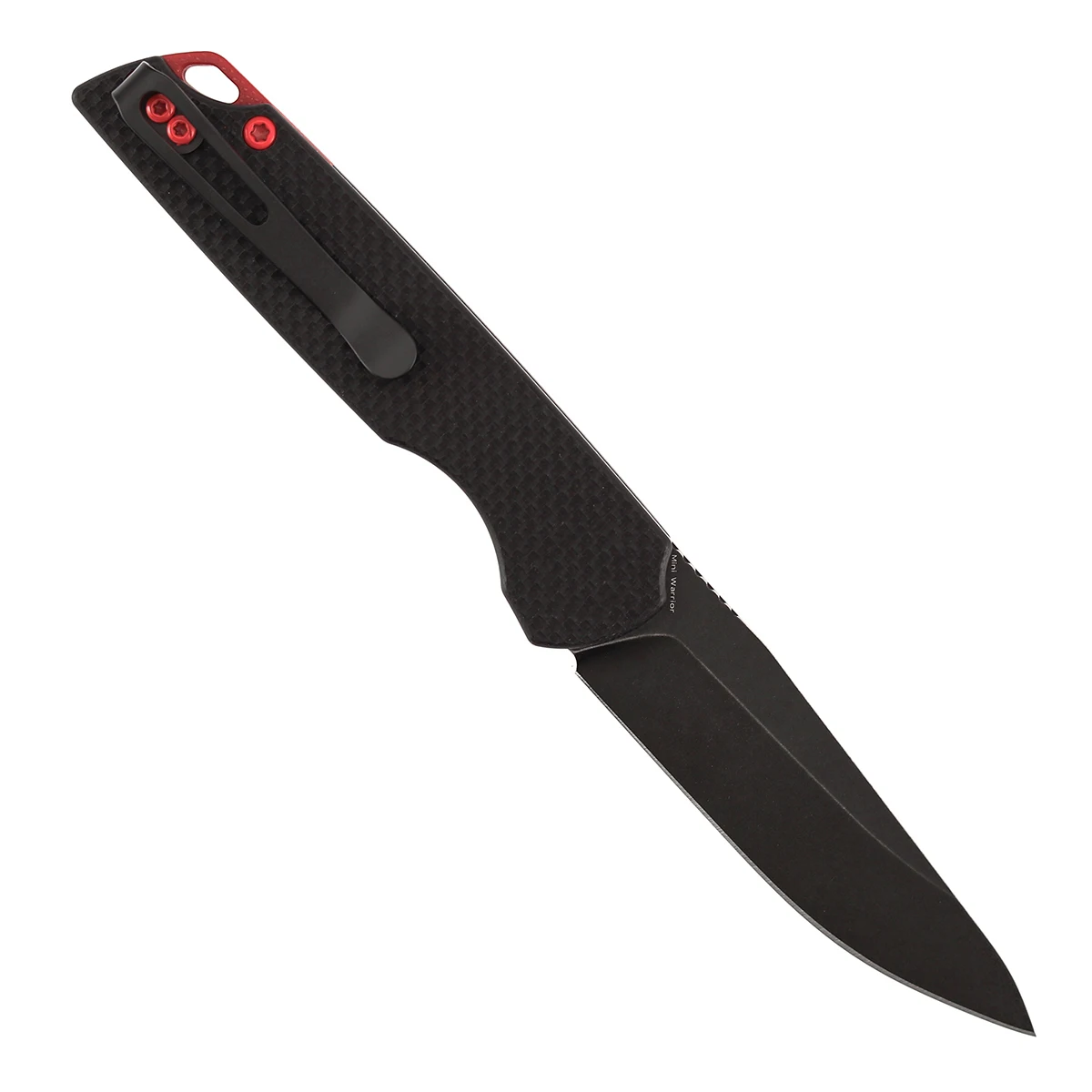 Фото Складные ножи Tenable B2005 Mini Warrior с нитро-вейовым клинком длиной 2,9 дюйма и рукоятью из G10/акрила/микарты/углеродного волокна. Полезные ножи и снаряжение. №4