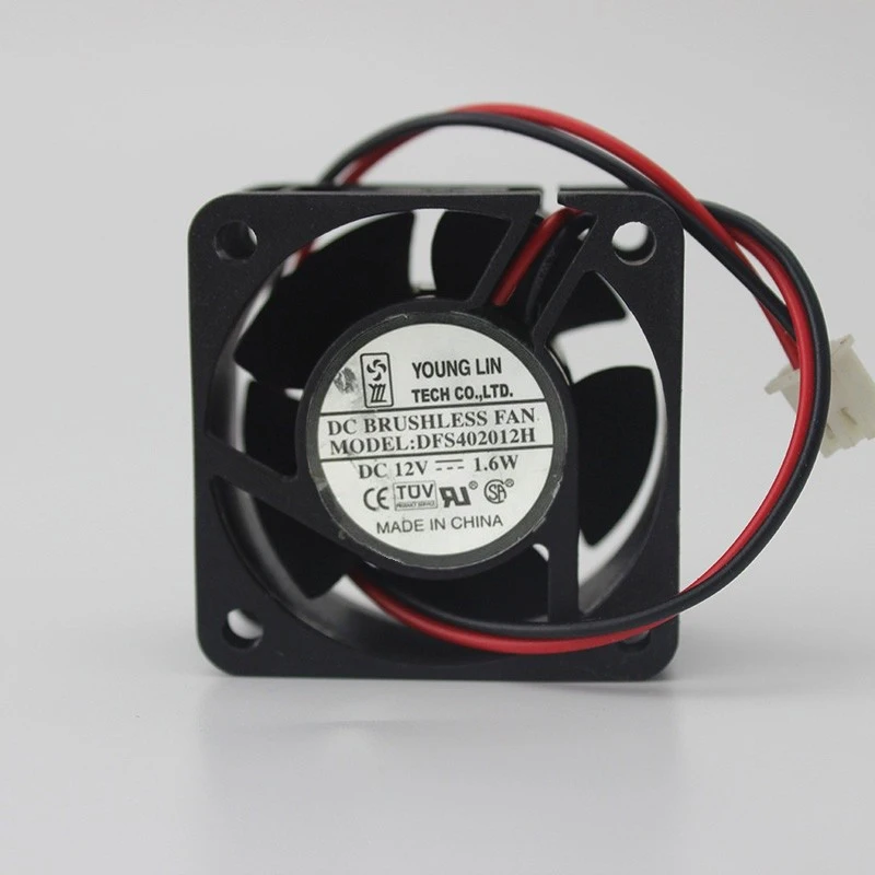 Вентилятор HJY 1PC YOUNGLIN DFS402012H DC 12V 0.13A 40*40*20мм 2pin, новый (art.: 3920dae08ebe2) - 3920dae08ebe2