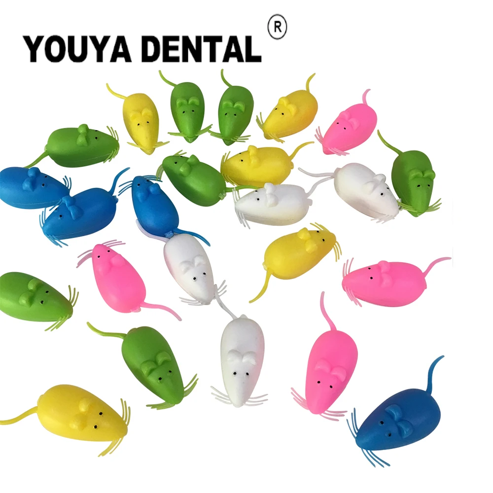 50pcs/100pcs Mouse Shaped Milk Teeth Case Baby Tooth Box Organizer Container Children's Souvenir Save Baby Teeth Keepsake Holder