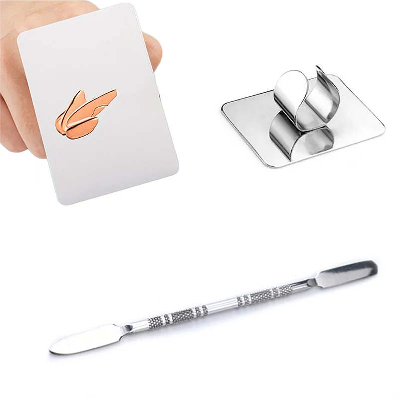 Миксер Для Макияжа Из Нержавеющей Стали Дизайна Ногтей Лак Смешивания