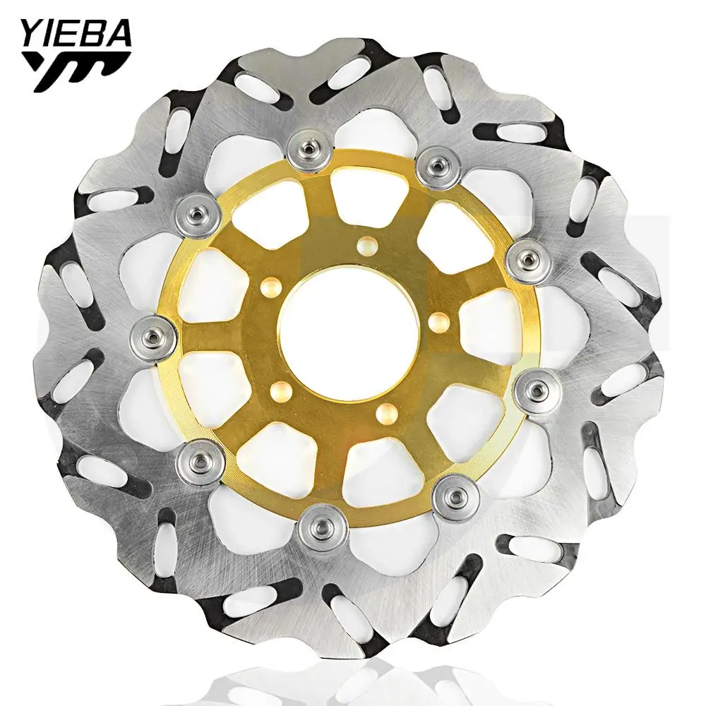 

GSXR1300 Motorcycle Stainles Steel Brake Rotors Front Floating Brake Disc Rotor FOR SUZUKI GSX R GSX-R GSXR 1300 1999-2007 2006