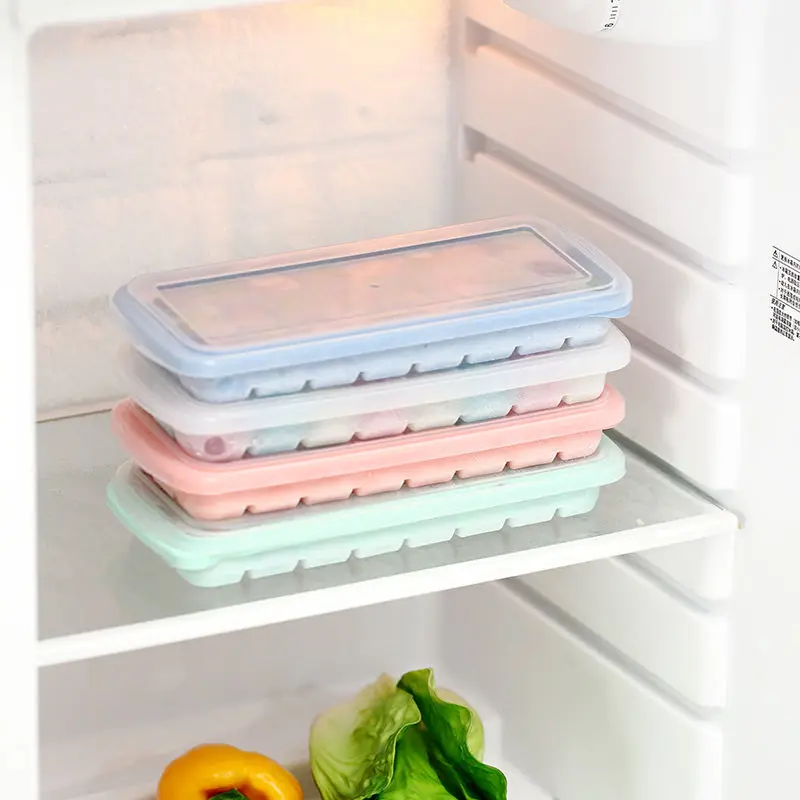 1 шт. силиконовая форма для льда легко снимается и быстрая со съемной крышкой