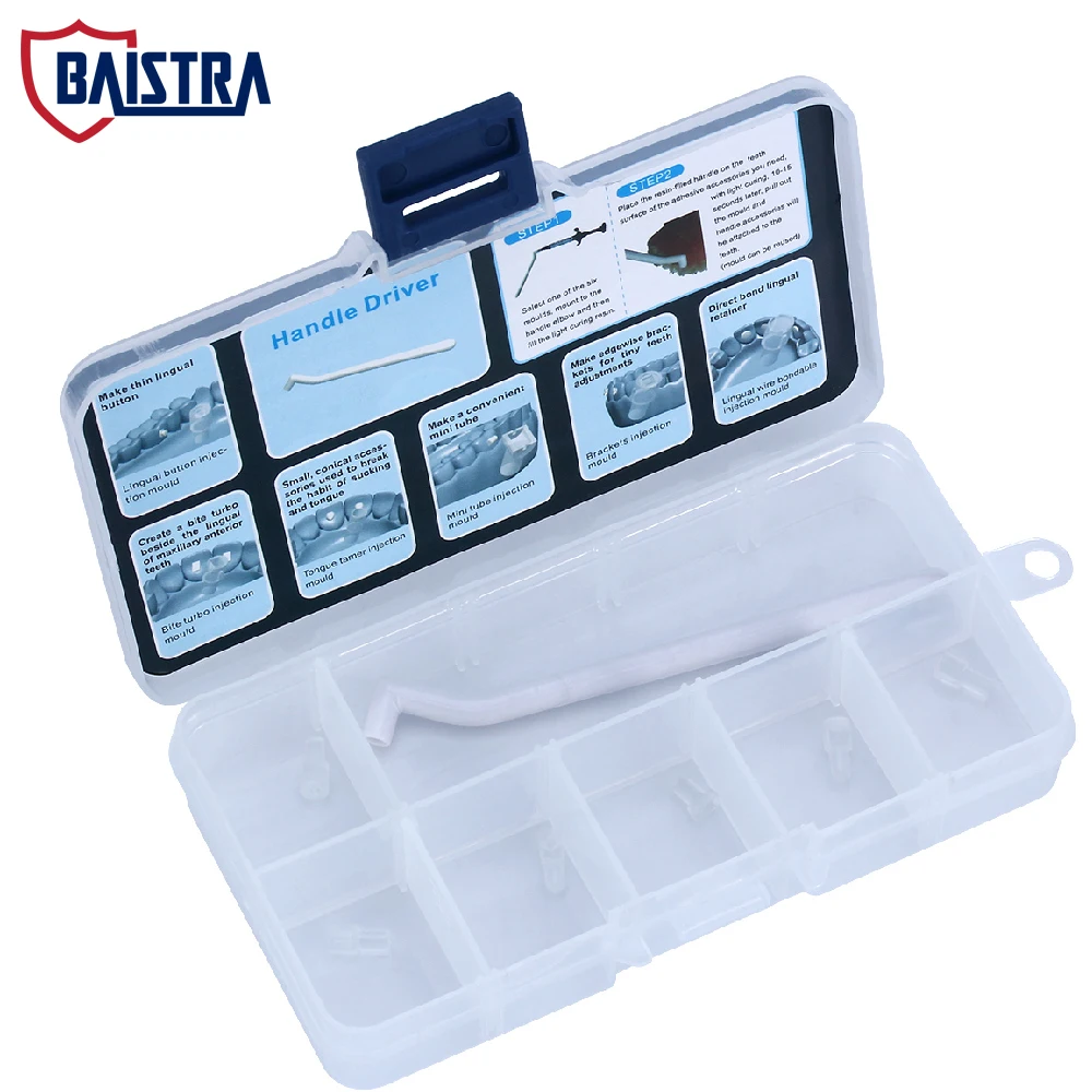 Dental Orthodontic Mold Ortoncia Starter Kit Mini Silicone Injection Molds Dentist Orthodontics Nursing Accessories 6 Pieces/Box