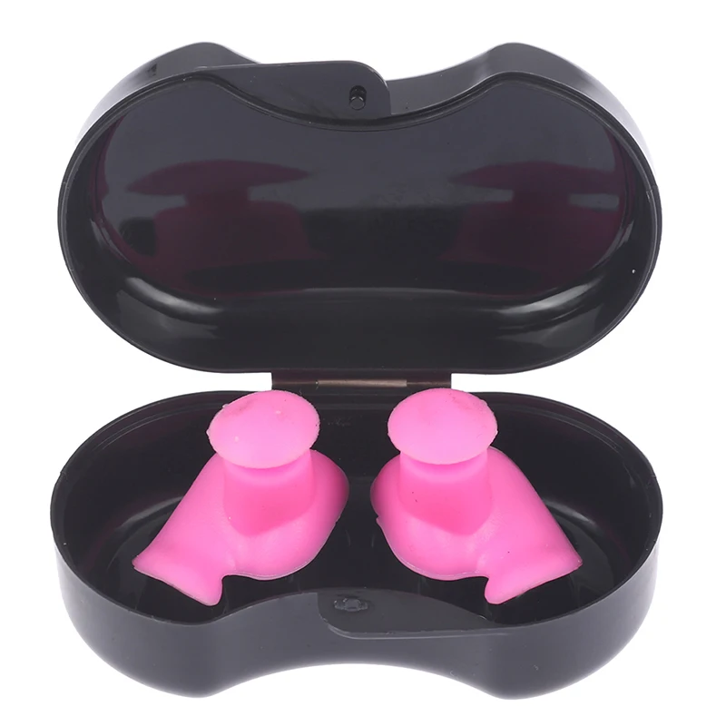 

1Pair Soft Ear Plugs Environmental Silicone Waterproof Dust-Proof Earplugs Diving Water Sports Swimming Accessories