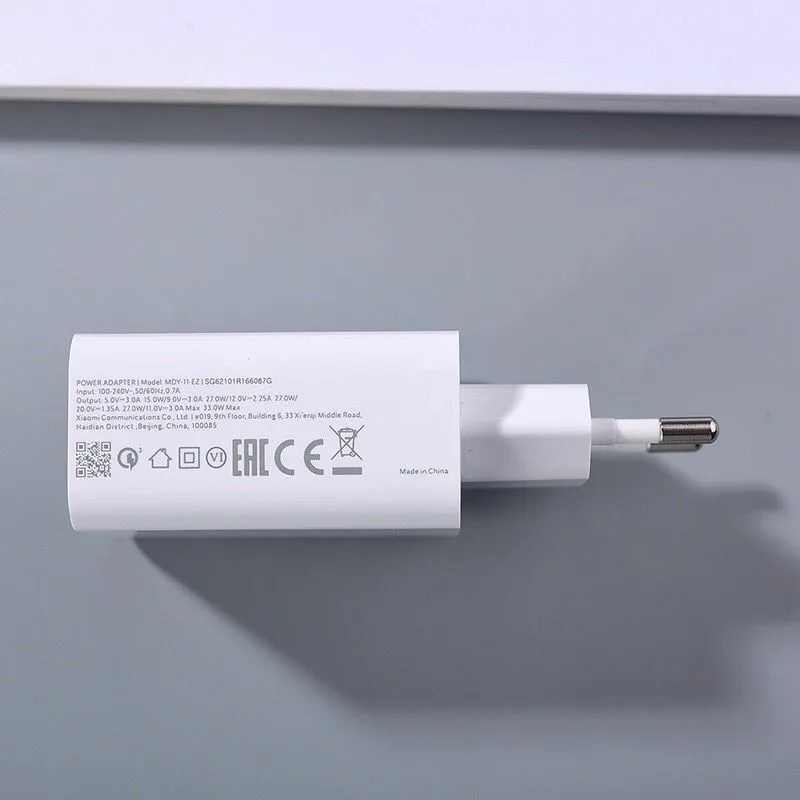 Фото Для зарядного устройства Xiaomi 33 Вт, кабель для передачи данных Redmi Note13/K40/Poco X3 Pro, кабель для быстрой зарядки Xiaomi 3A Type-C с десятичным точечным дисплеем №4