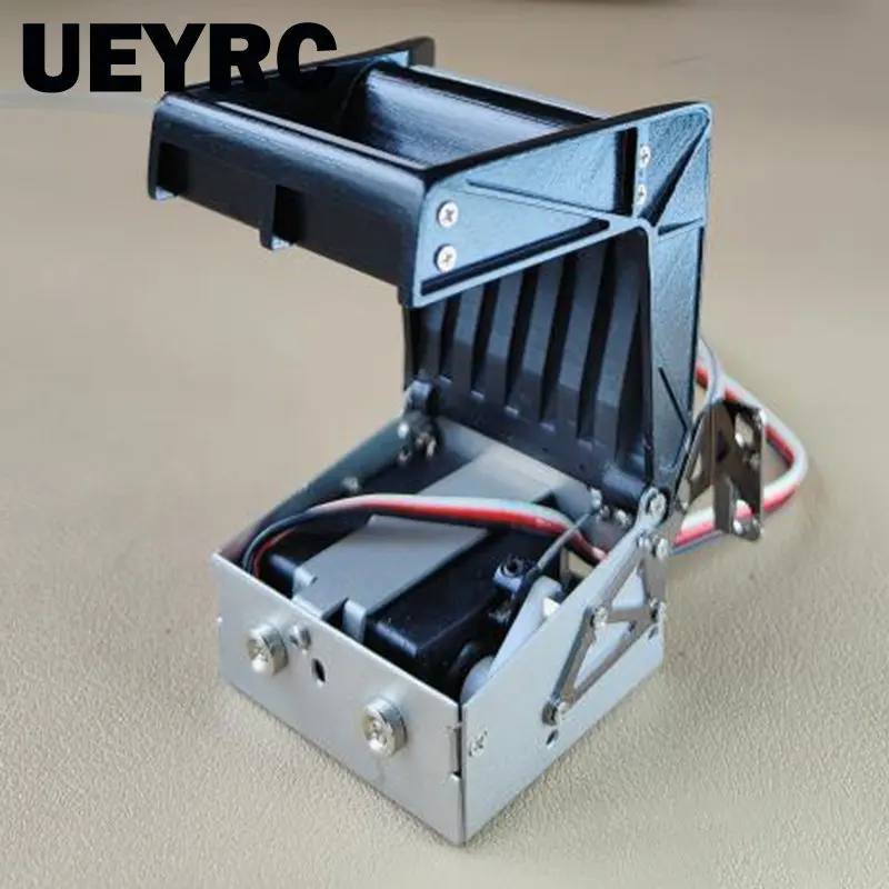 1:14th Scale Simulation Pedal Battery Case Toolbox for Tamiya RC Truck Tipper SCANIA 770S VOLVO MAN TGX LESU Car Accessories