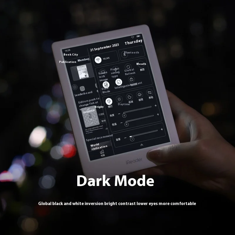 iReader Light3 Устройство чтения электронных книг 6-дюймовый чернильный экран Серия 1 + 32