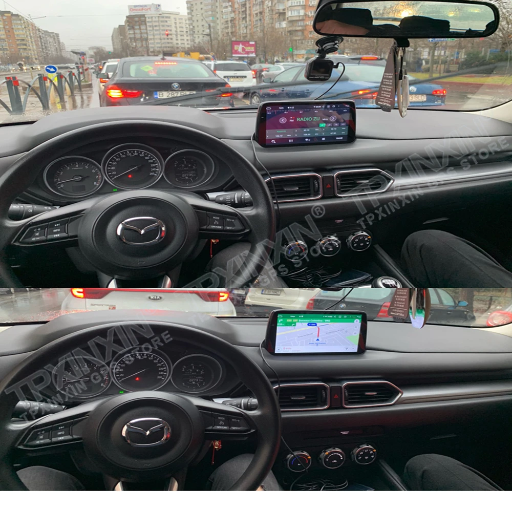 2din CarPlay Android 11 Автомагнитола для mazda CX-5 CX5 2017 2018 - 2021 Автомобильный GPS Радио