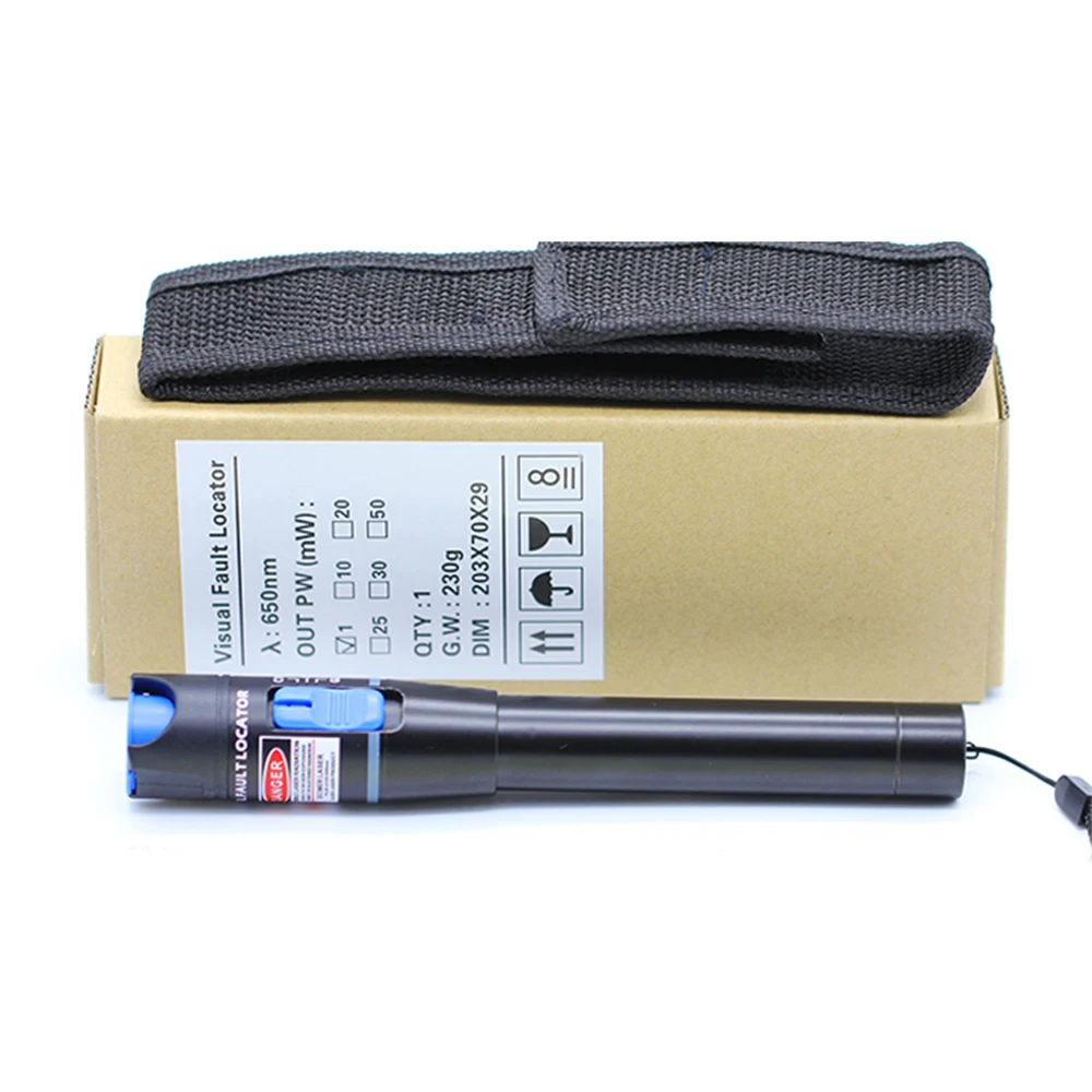 NINGJING NJ50w High Quality 50mw VFL visual fault locator pen, Fiber Optic Visual Fault Finder for 50km