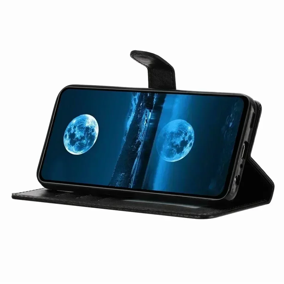 Чехол-бумажник с рамкой для фотографий Motorola Moto G9 Play E13 E20 E22 E30 E32S E40 E7 Plus Edge 40 50Pro One