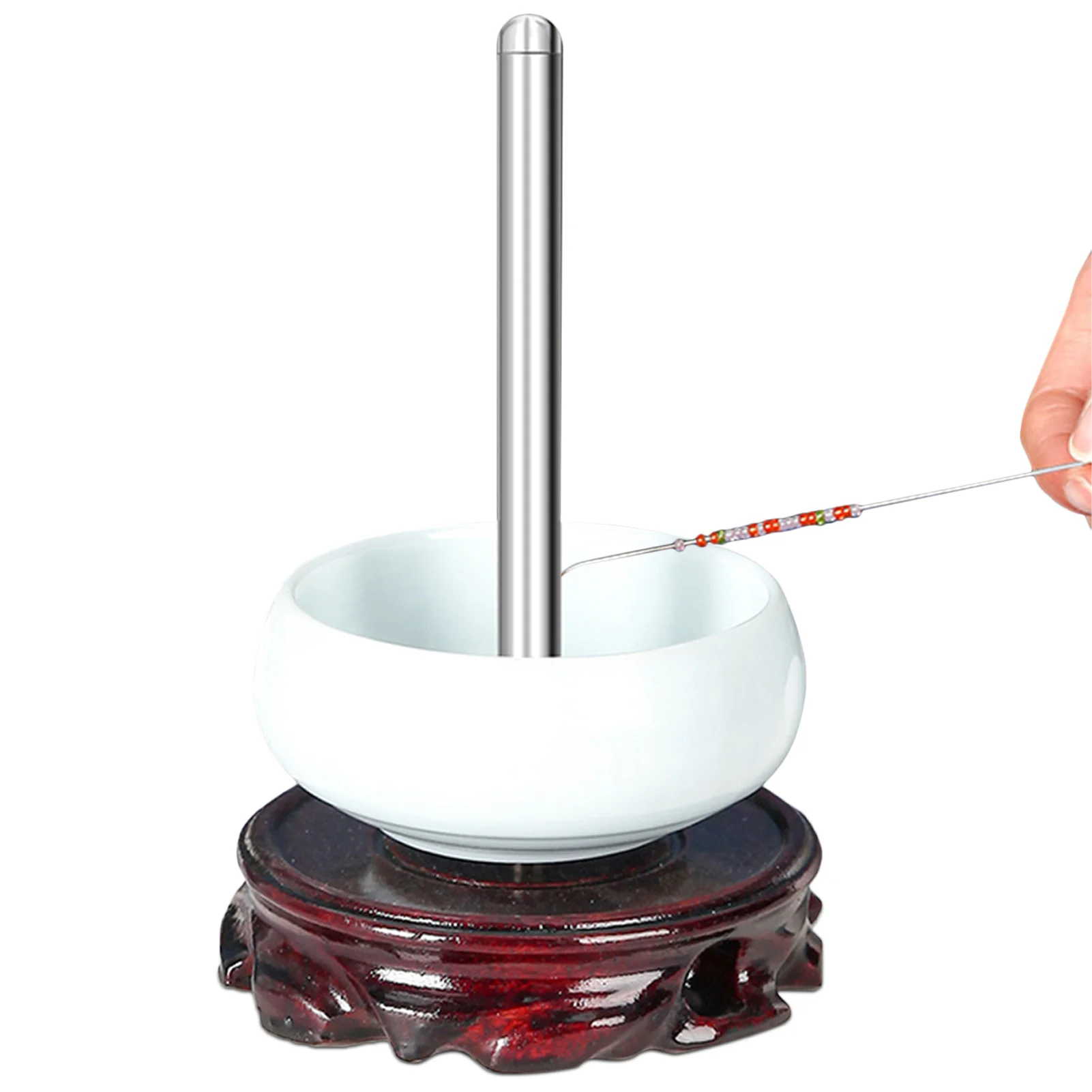 

Инструмент для изготовления ювелирных изделий, ручной Спиннер из бисера, нить из смолы, для самостоятельного изготовления бисера