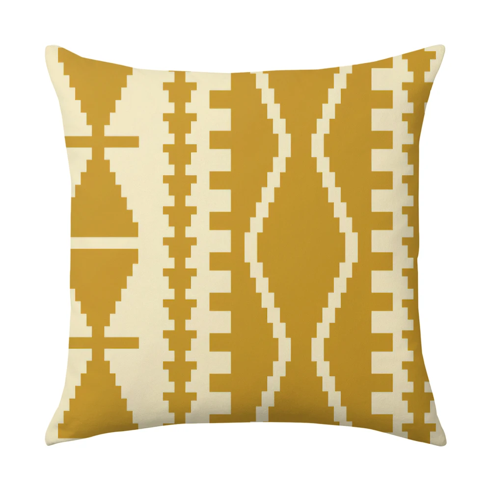 

Nordic Home Decor Throw Pillow Cover Ethnic Geometric Decorative Pillows for Sofa Cushion Cover Office Square Pillowcase 45x45cm
