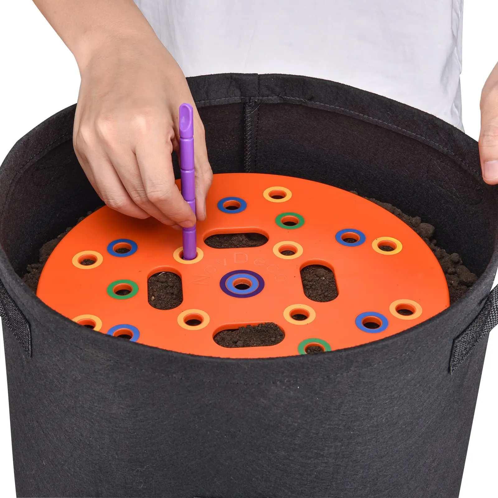 

Seed Spacing Template Gardening Tools Vegetable Planting Board Durable Seedling Spacer Tool For Garden Seed Planting