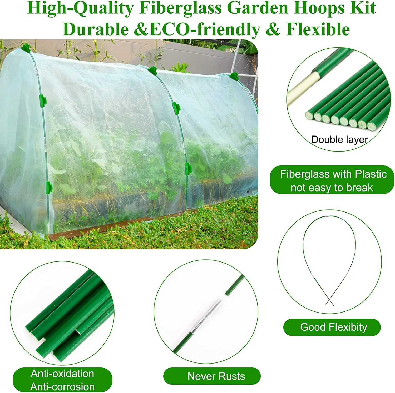 Садовые обручи Greenhouse Hoop