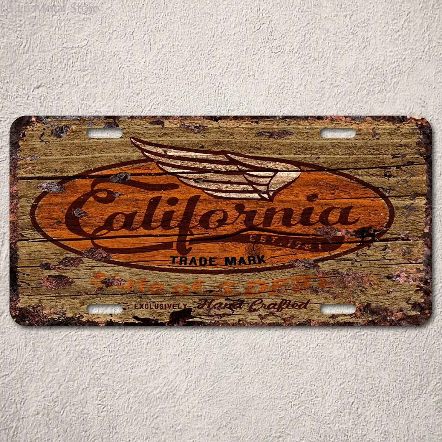 

Небрендовый Ретро Fanstastic металлический автомобильный номерной знак для грузовика США Автомобильный знак для автомобиля бара комнаты стены ...