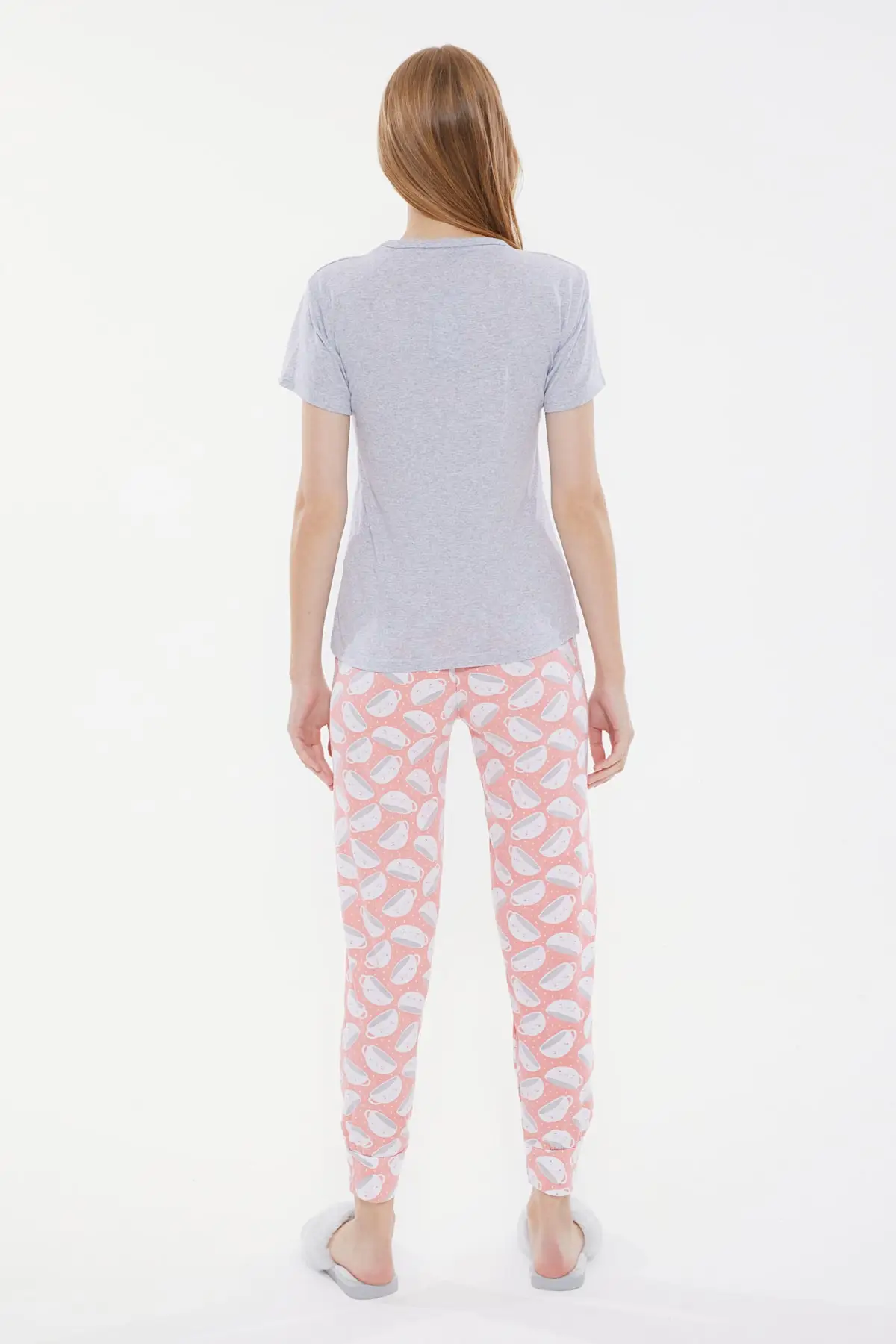 

Trendyol Printed Knitted Pajamas Set THMSS21PT1293