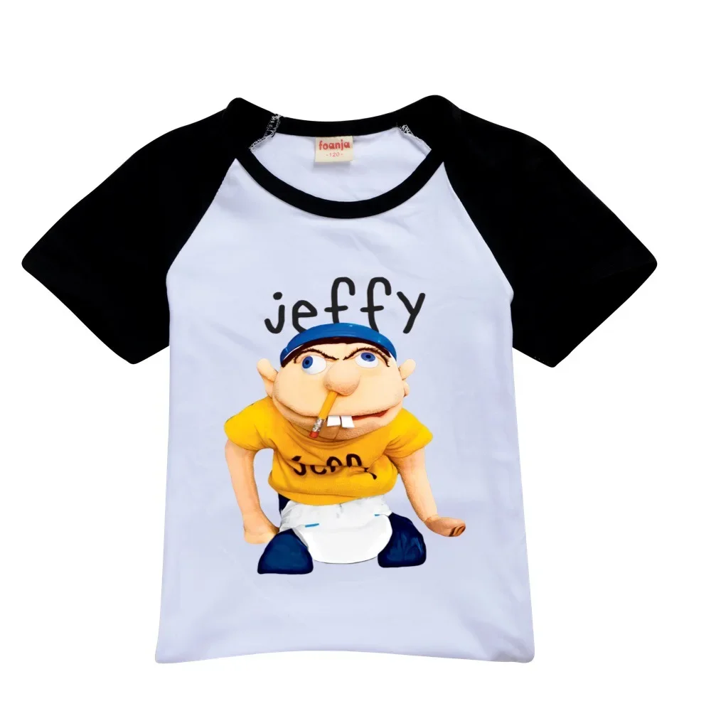 Детская молодежная футболка с рисунком аниме JEFFY детская короткими рукавами