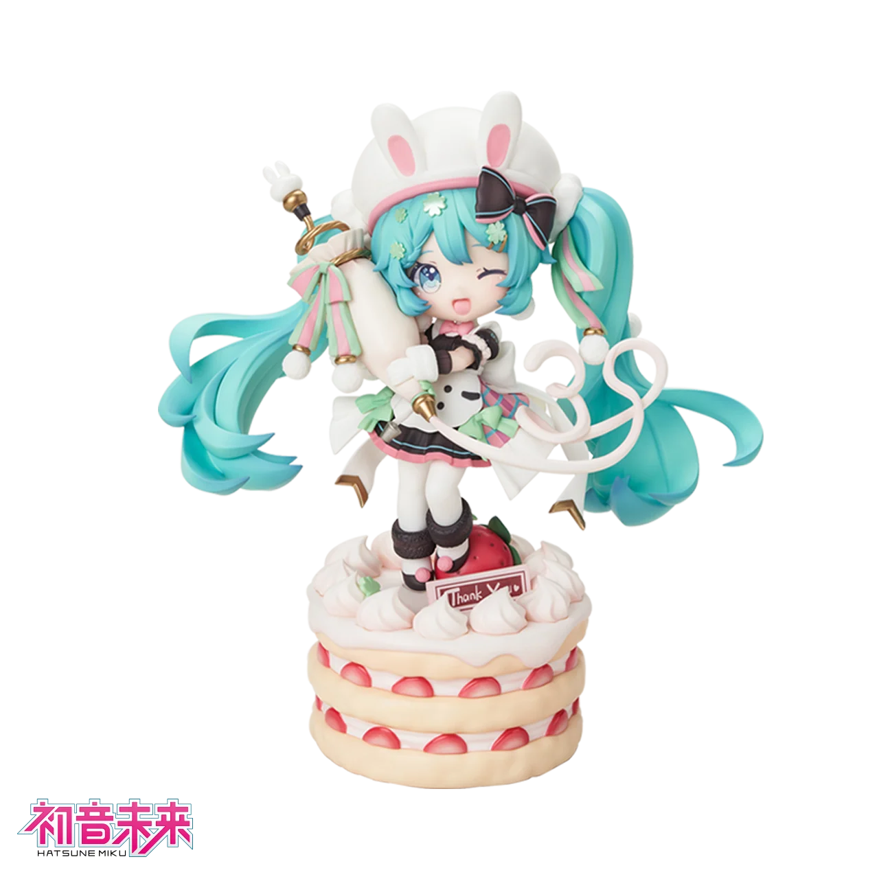 

BeBox VOCALOID Hatsune Miku Q Version Anime Action Figure Model Doll Toys