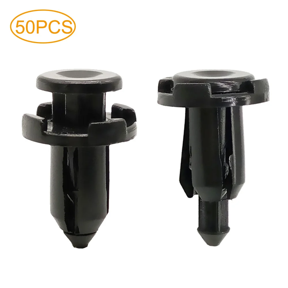 

CNIKESIN 50 шт. 9 мм для NISSAN Honda автомобильные внутренние нейлоновые заклепки фиксированные зажимы для автомобильного бампера