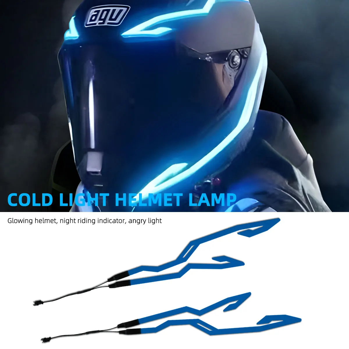 Мотоциклетный шлем декоративная фотовспышка 4 в 1