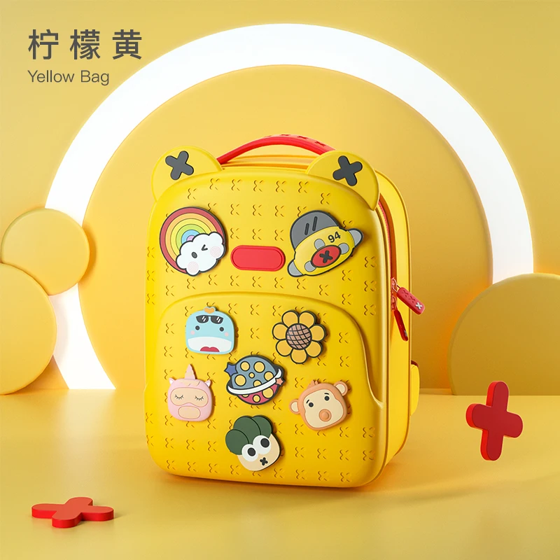 Детский школьный портфель diykids, рюкзак для начальной школы и детского сада, для мальчиков и девочек, водонепроницаемый легкий защитный рюкз...