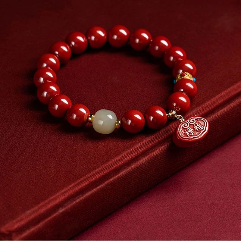 Zhu Sha Fu Lu Ping An женский браслет с одной петлей