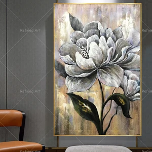 Image for Oil Painting Hand Painted Canvas Abstract Vintage  