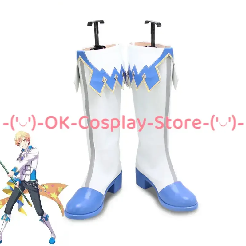 Tenma Tsukasa обувь для косплея проект игры Sekai цветной реквизит искусственная кожа