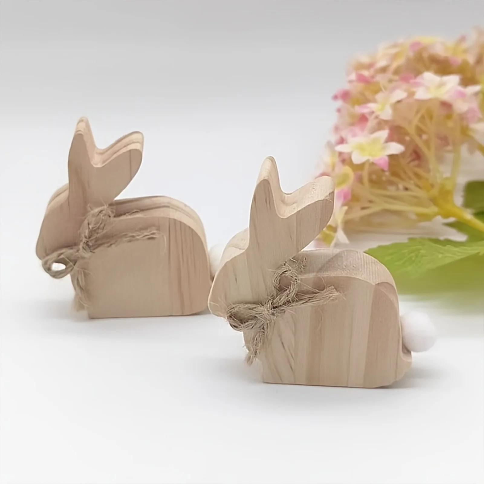 

Деревянные фигурки пасхальных кроликов wzpi