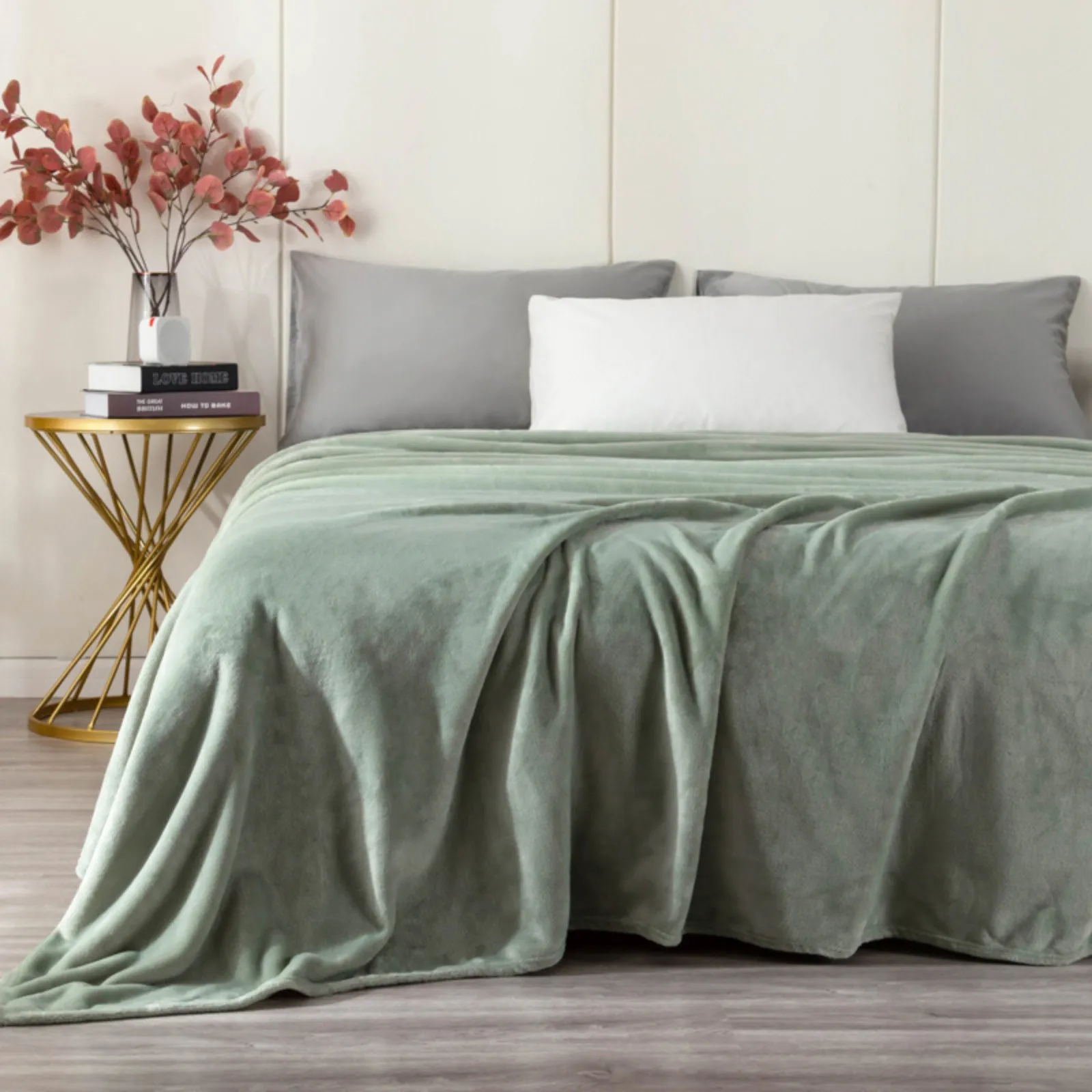 

Утолщенное одеяло из кораллового флиса, подарочное одеяло, однотонное одеяло, утолщенное фланелевое одеяло для отдыха, студентов и взрослы...