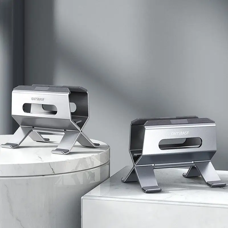 

Подставка для планшета, металлическая устойчивая настольная Алюминиевая Подставка для сотового телефона, универсальный портативный держа...