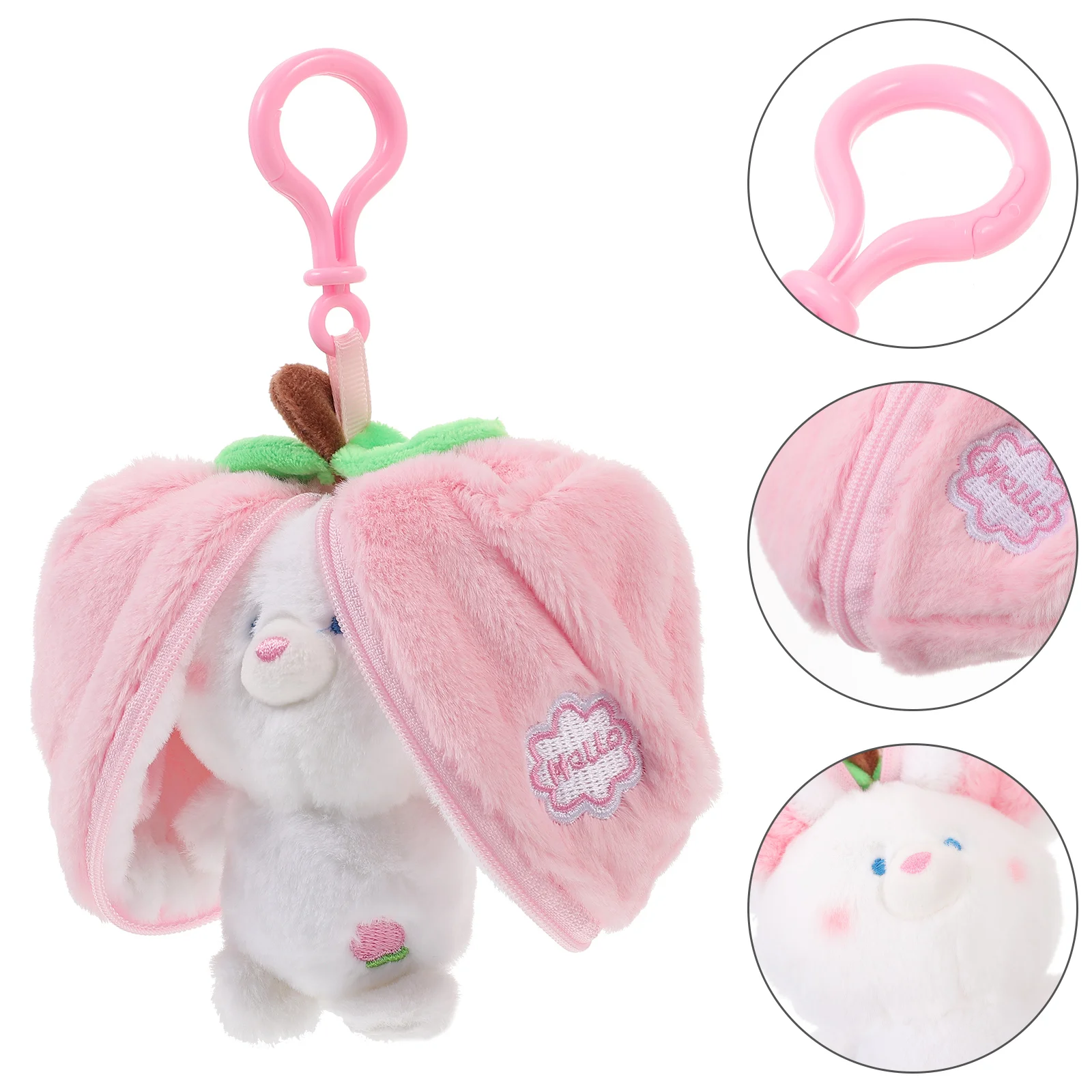 

Милый Декор, искусственные животные, восхитительные мягкие брелоки с мультяшным рисунком