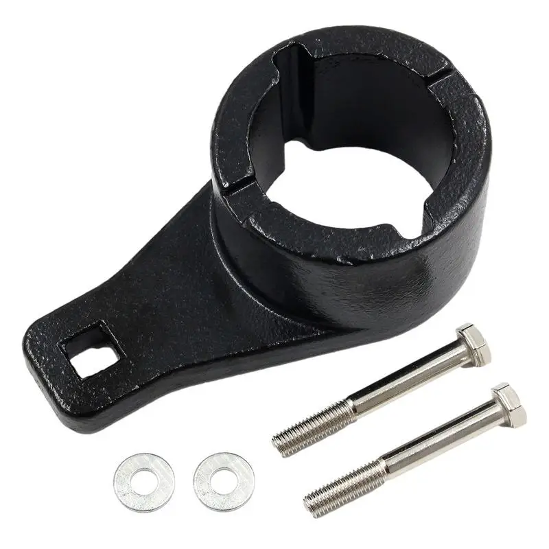 

Suitable ForToyota AndLexus Crankshaft Damper Pulley Holding Holder Harmonic Tool With 2PCS Crank Bolts Engine Pulley Tool