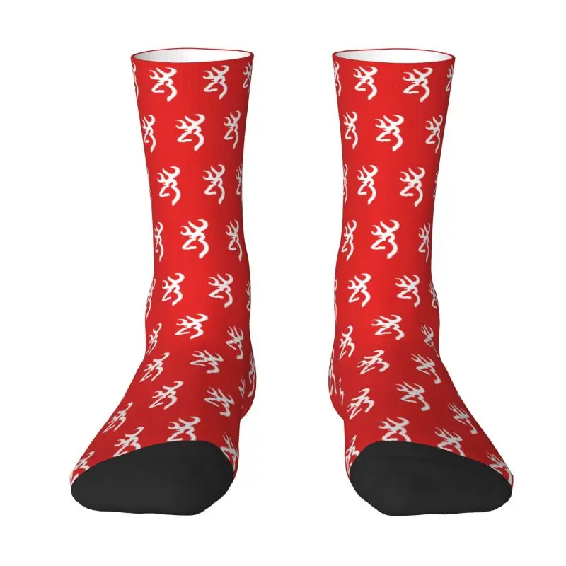 

Fun Print Browning Socks for Women Men Stretchy Summer Autumn Winter Crew Socks