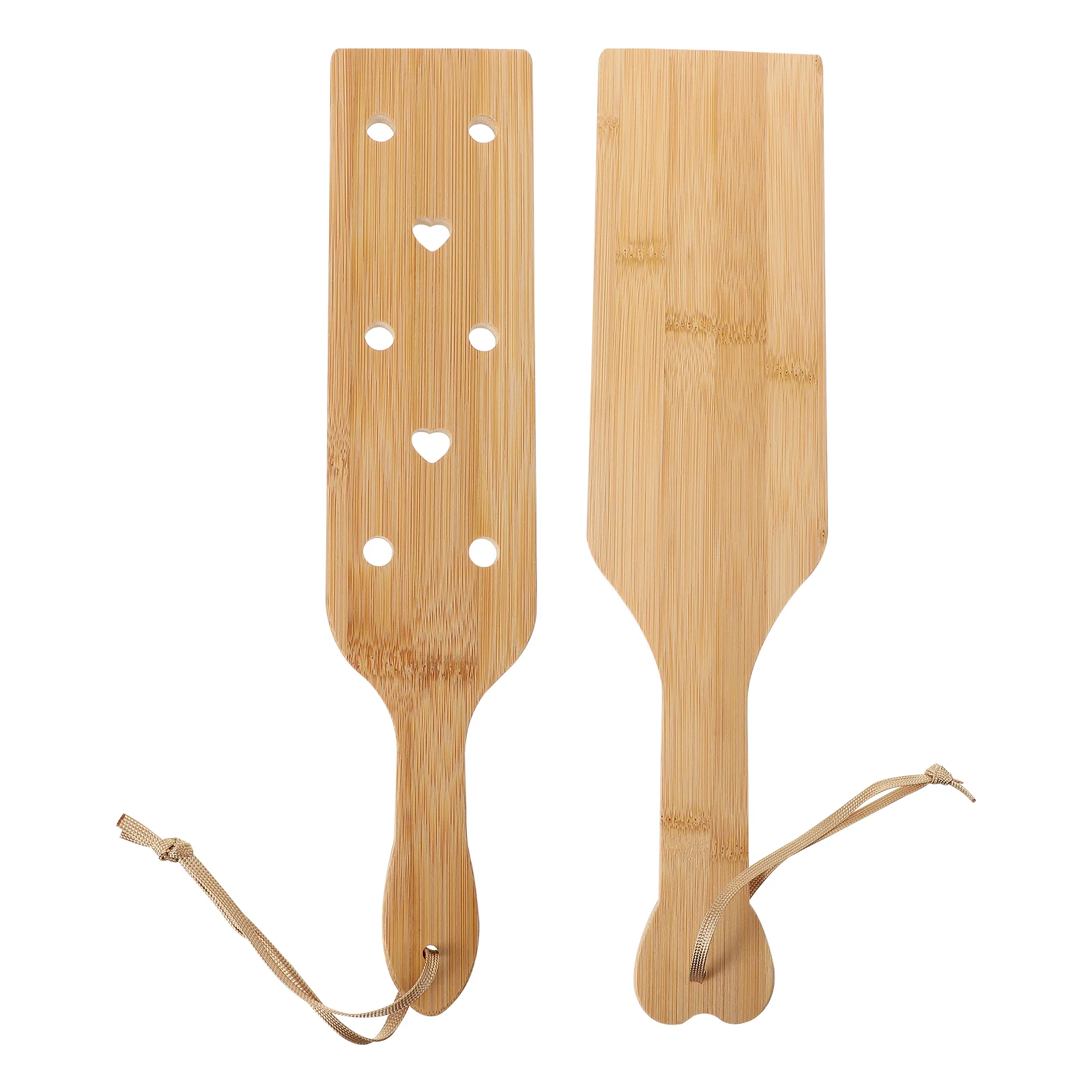 

Paddle Paddlesornament Diy Wooden Kid Unfinished Supplies Performance Graffiti Blank Hollow Out Wood Heartrope Children