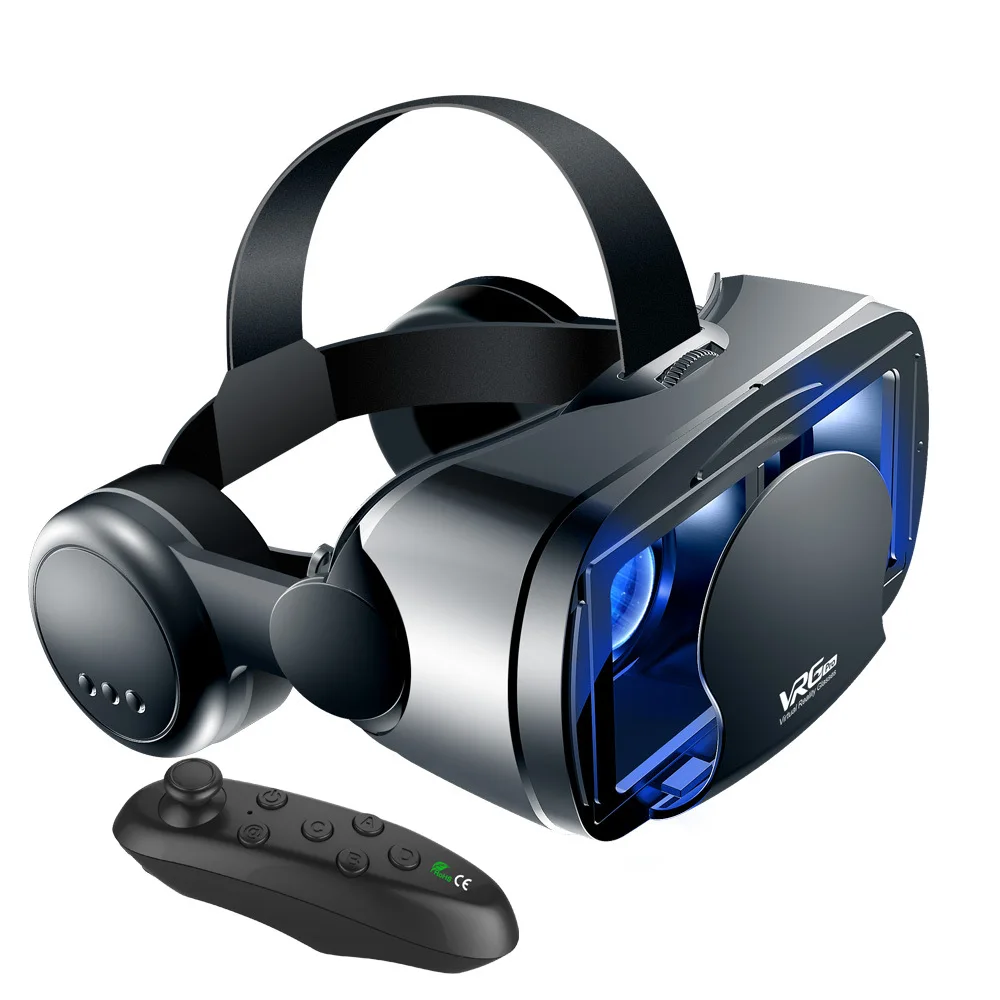 3D VR смарт-очки гарнитура Виртуальная реальность шлем смартфон полноэкранный
