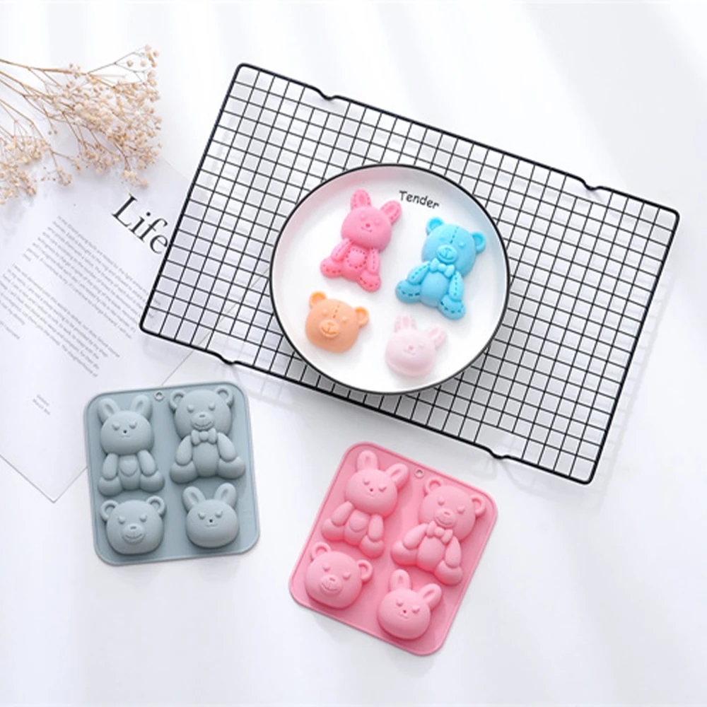 силиконовые формы для выпечки молды форма свечей шоколада кондитерские кексов