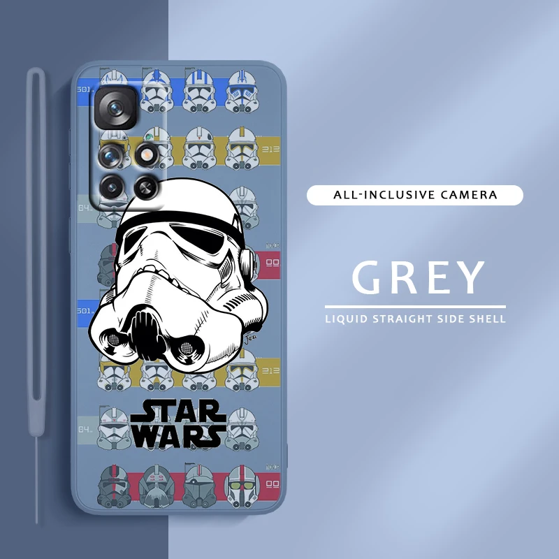 

Disney S-Star Warsrgvr For Redmi K60 K50 K40 K30 K20 10C X 9C T AT A 8A 7A Gaming Pro Plus Liquid Rope Phone Case