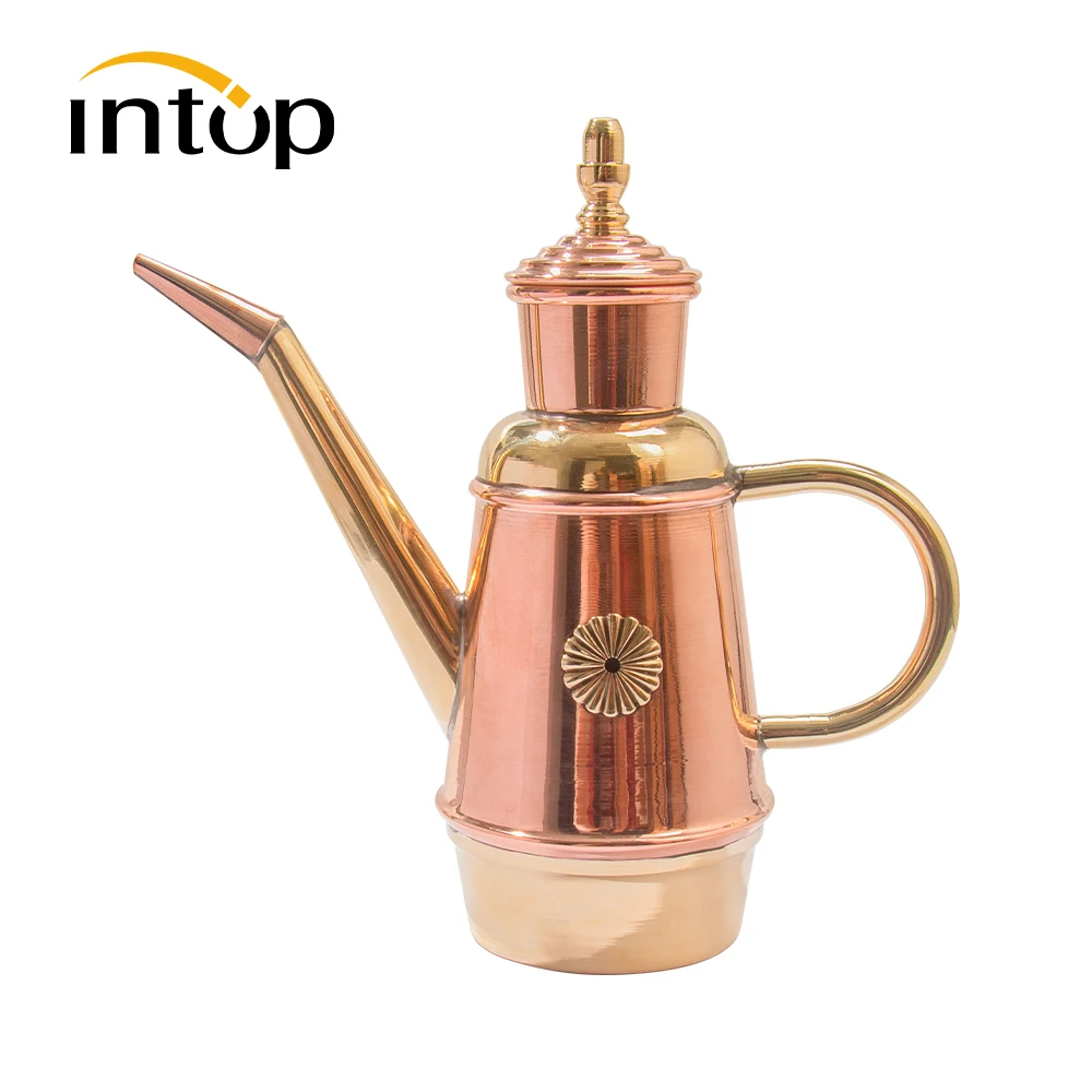 Intop Италия Классическая чистая медь ручной работы Оливковый горшок Oli Медная