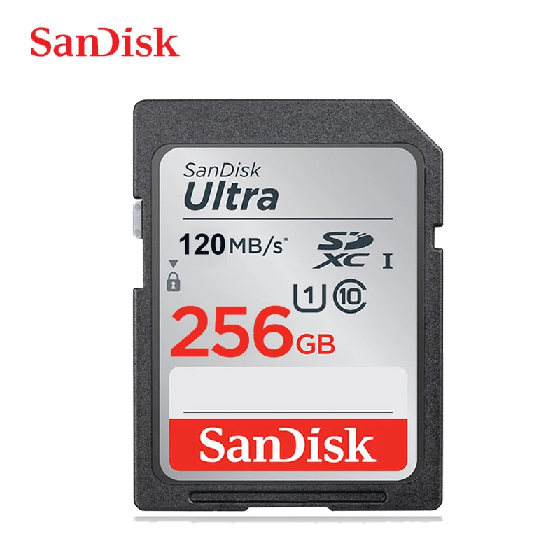 

SanDisk карта памяти, класс 10, 32 ГБ, 64 ГБ, 128 ГБ