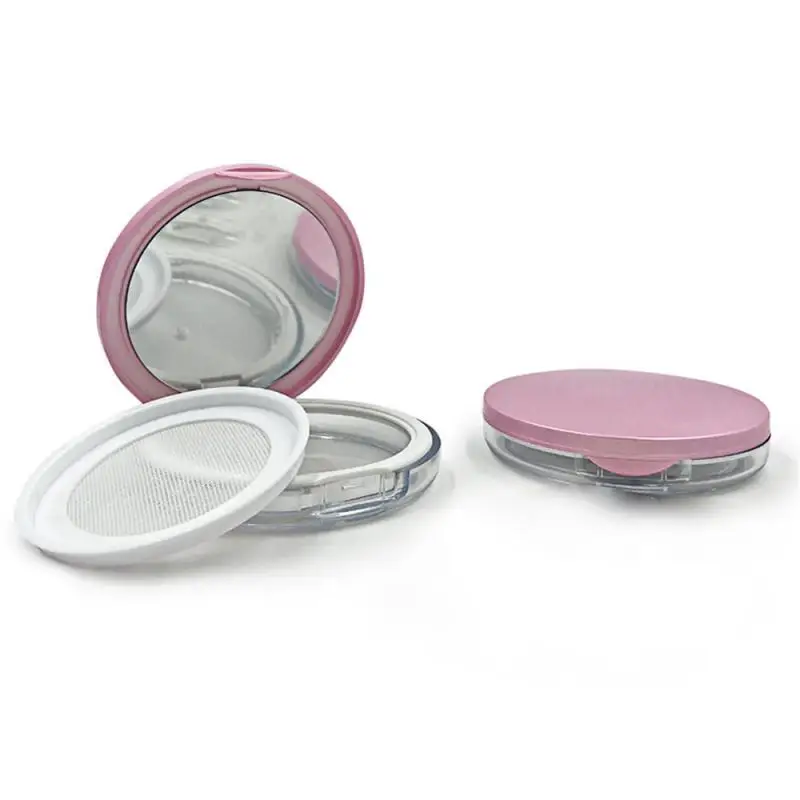 

Portable 3g Loose Powder Box Empty Sieve Loose Powder Pot Box With Mirror Sifter Cosmetic Travel Makeup Jar Sifter Container New
