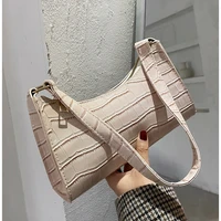 shoulder bags for women totes retro casual shopping bag new stone pattern underarm bag candy color clutch handbag ladies bag