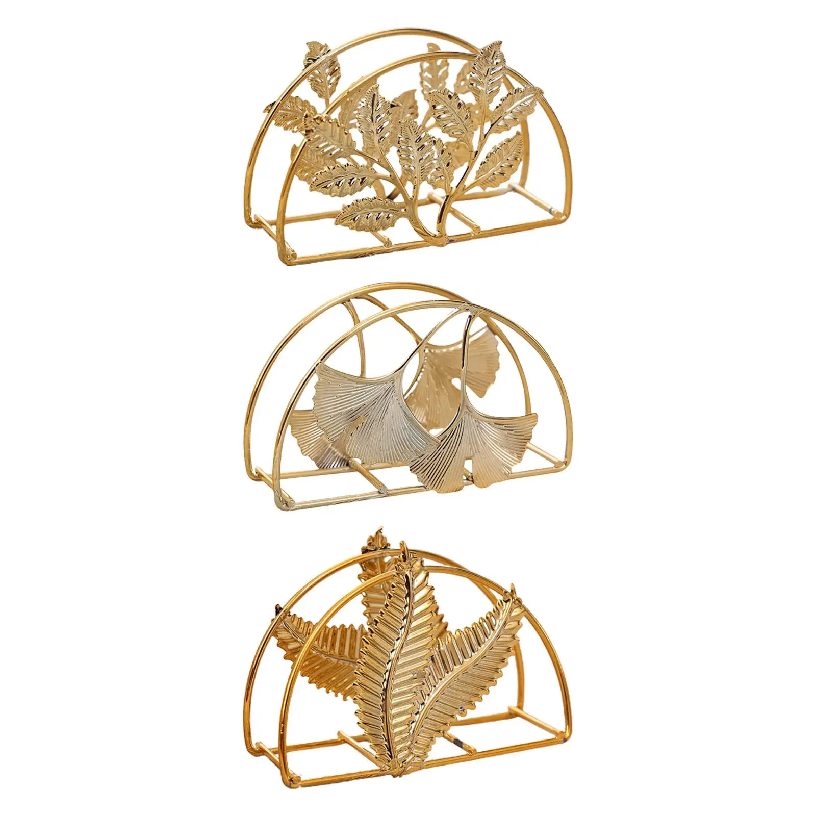

Napkin Holder Countertop Leaves Pattern Picnic Table kitchen Desktop Ornament