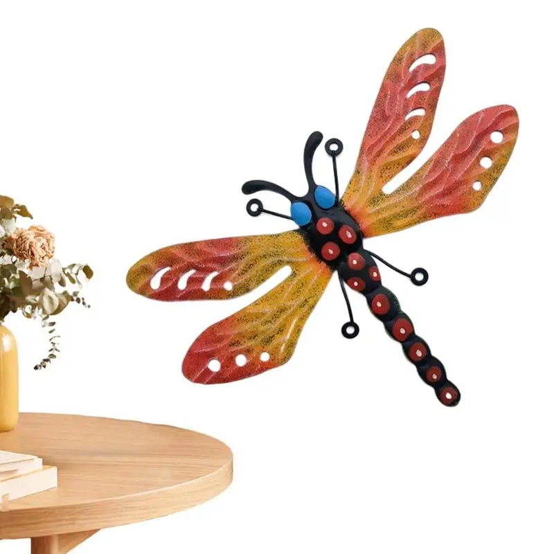 

Металлическая стрекоза, уличный декор, украшение со стрекозой, кухонные настенные украшения со стрекозой, настенное украшение для двора, стены, коридора