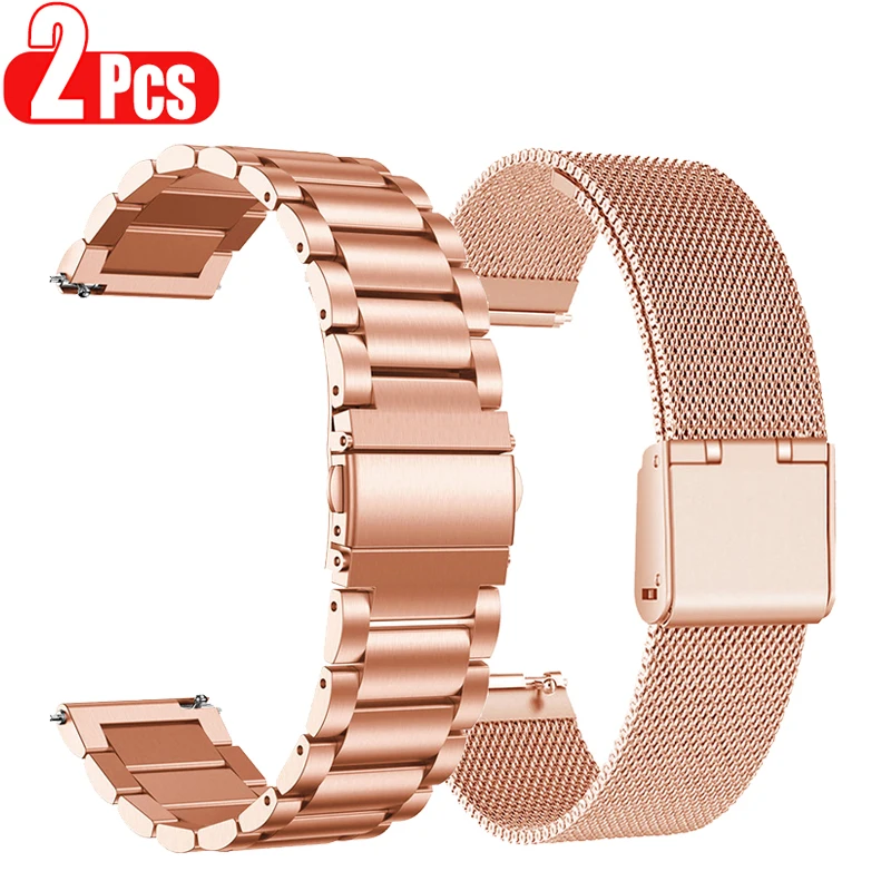 

Ремешок из нержавеющей стали для смарт-часов Amazfit GTR 4, 22 мм, металлические сетчатые браслеты для часов Amazfit GTR 3/3 Pro/GTR 2/GTR 2E