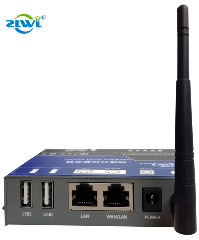 Офис домашний принтер Share PS2021 Wi -Fi беспроводные серверы принтеров с 2 -й сетью протокола 2USB.