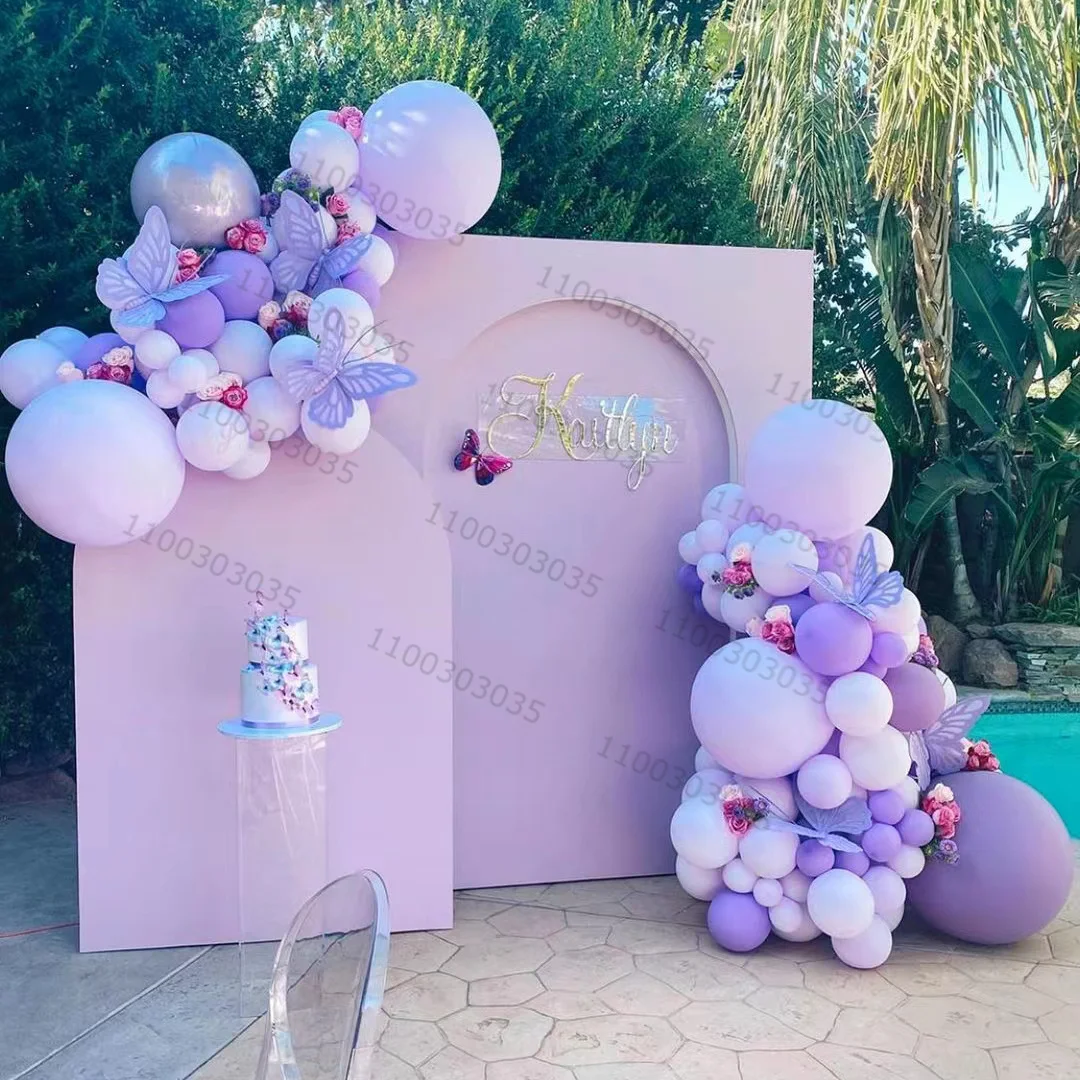 

Детские праздничные воздушные шары, украшение для свадьбы, праздника фиолетового цвета, 5/10/18 дюймов, 99 цветов