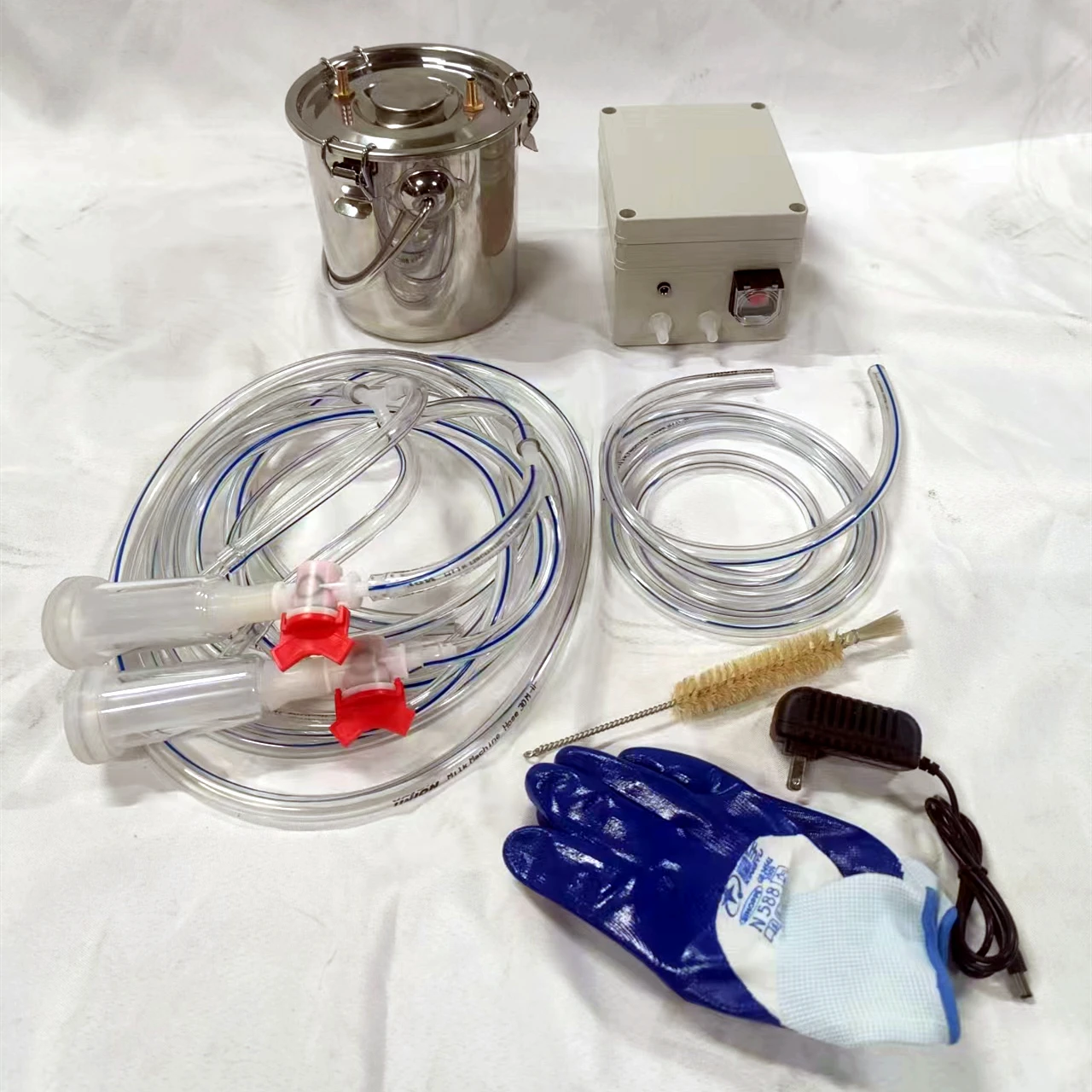 Электрическая портативная молочная Молочная машина для коров коз овец 12 л